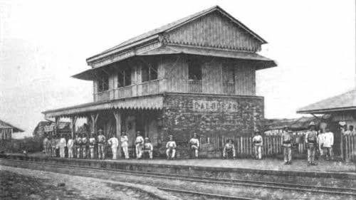 Caloocan Station of the Manila-Dagupan Ferrocaril