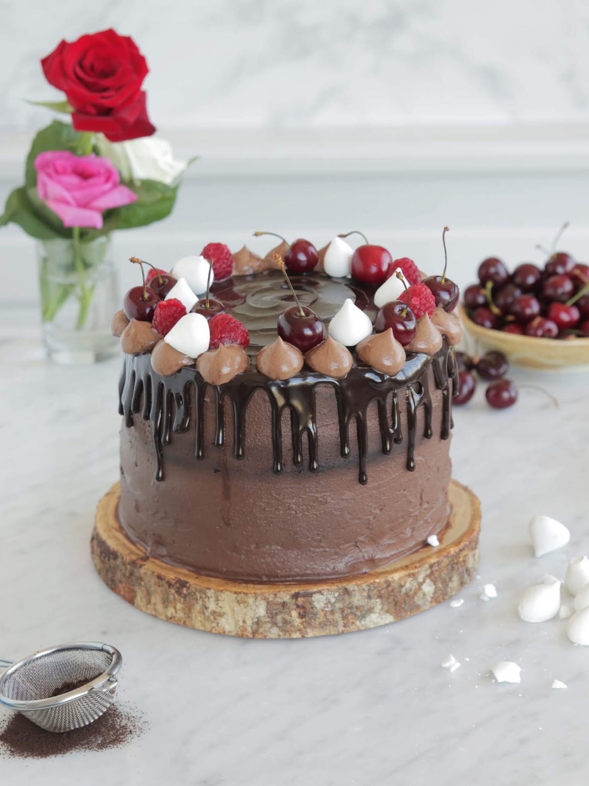 Le Dementiel Gateau Chocolat Cerise Recueil Gourmand