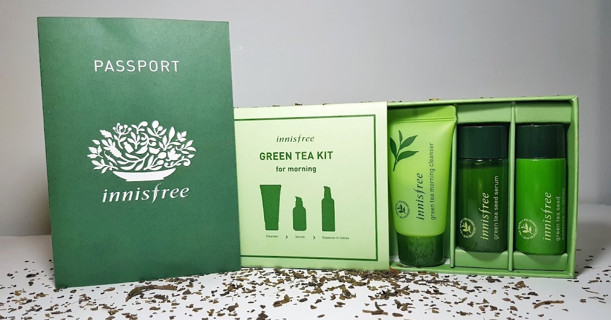 [REVIEW] INNISFREE GREEN TEA KIT FOR MORNING (MORNING CLEANSER, GREEN
