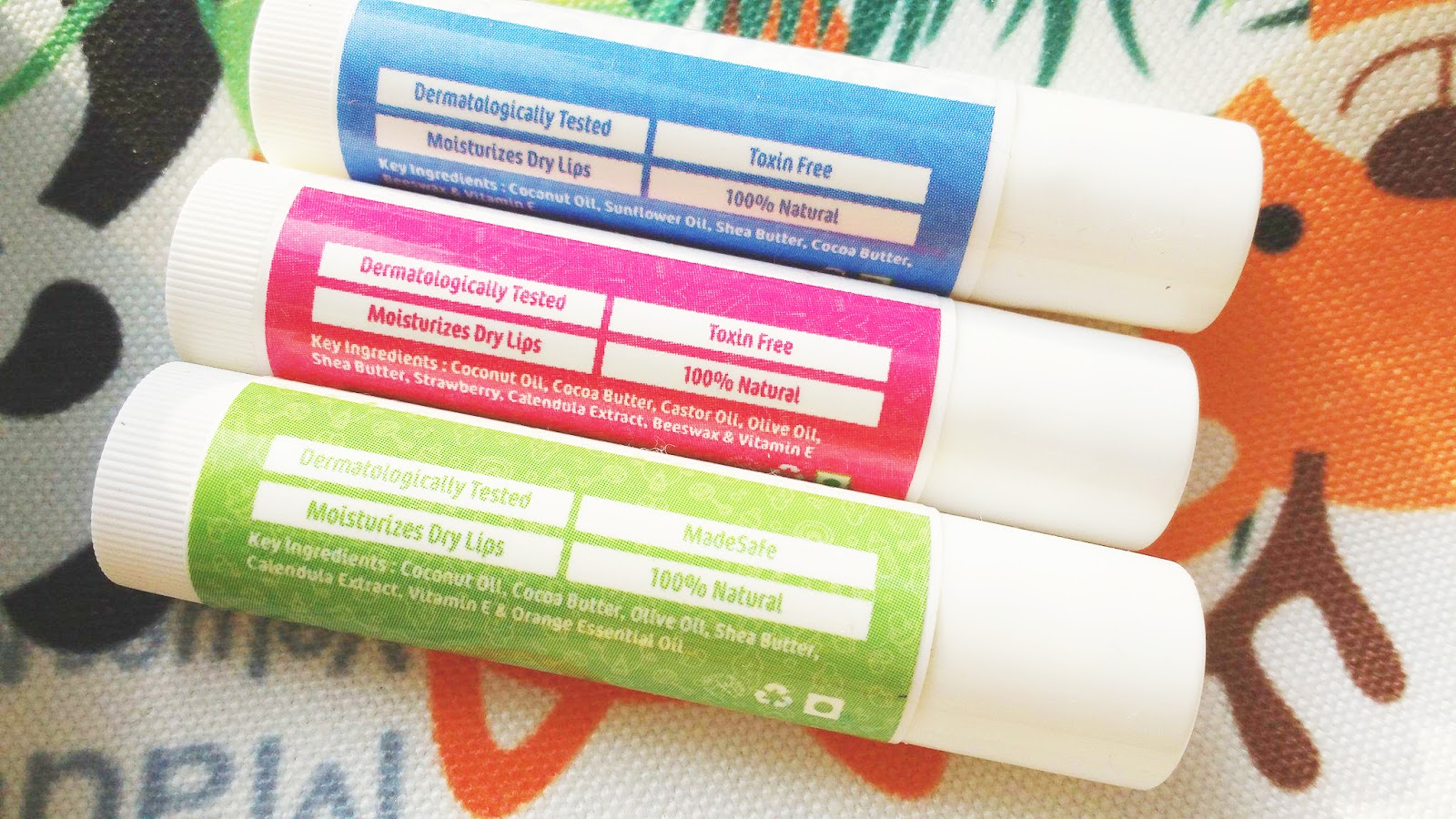 Review Mamaearth Natural Lip Balm for Mama, Papa and Baby Beauty