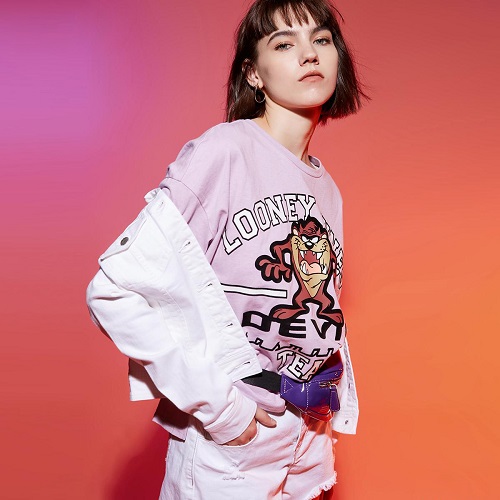 Áo thun nữ ngắn tay ONLY, thiết kế trẻ trung, sành điệu, mẫu mới