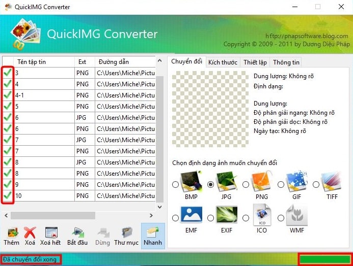 Hướng Dẫn Resize Đổi Định Dạng Ảnh Bằng Quickimg Converter