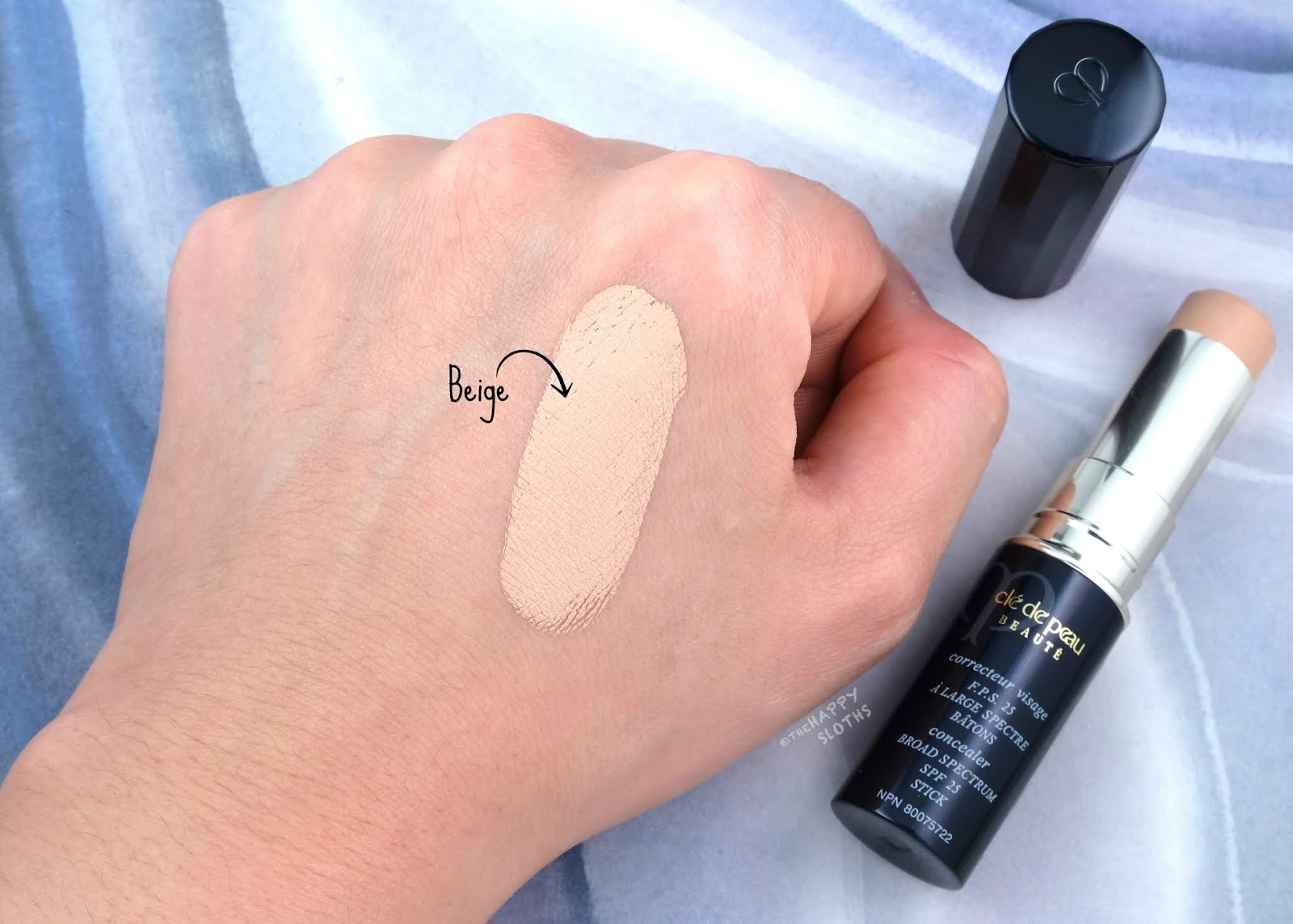 de Peau Beauté | Concealer Stick SPF 25: Review and Swatches | The Happy Sloths: Beauty, Makeup, and Skincare Blog Reviews and Swatches