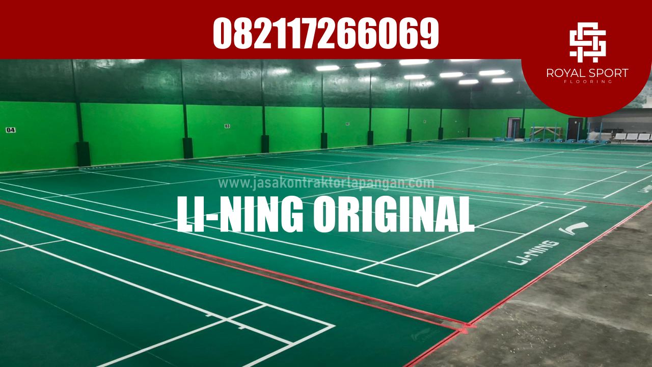 Daftar Harga Karpet Badminton Lining Original Royal Sport