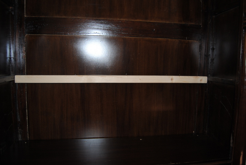 More Sister Stuff How to fix a Bowed Shelf