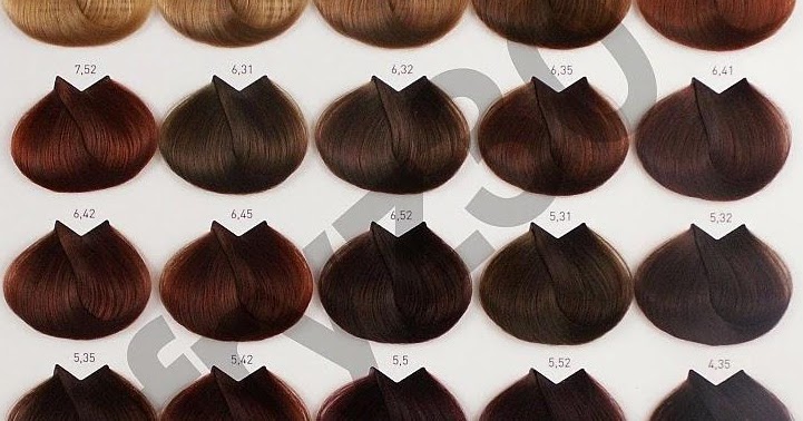 Bảng Màu Tóc đầy đủ nhất  Top 20 màu tóc hot trend
