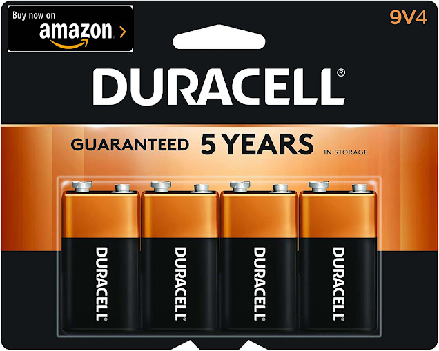 Duracell - CopperTop 9V Alkaline Batteries Duracell - CopperTop 9V Alkaline Batteries