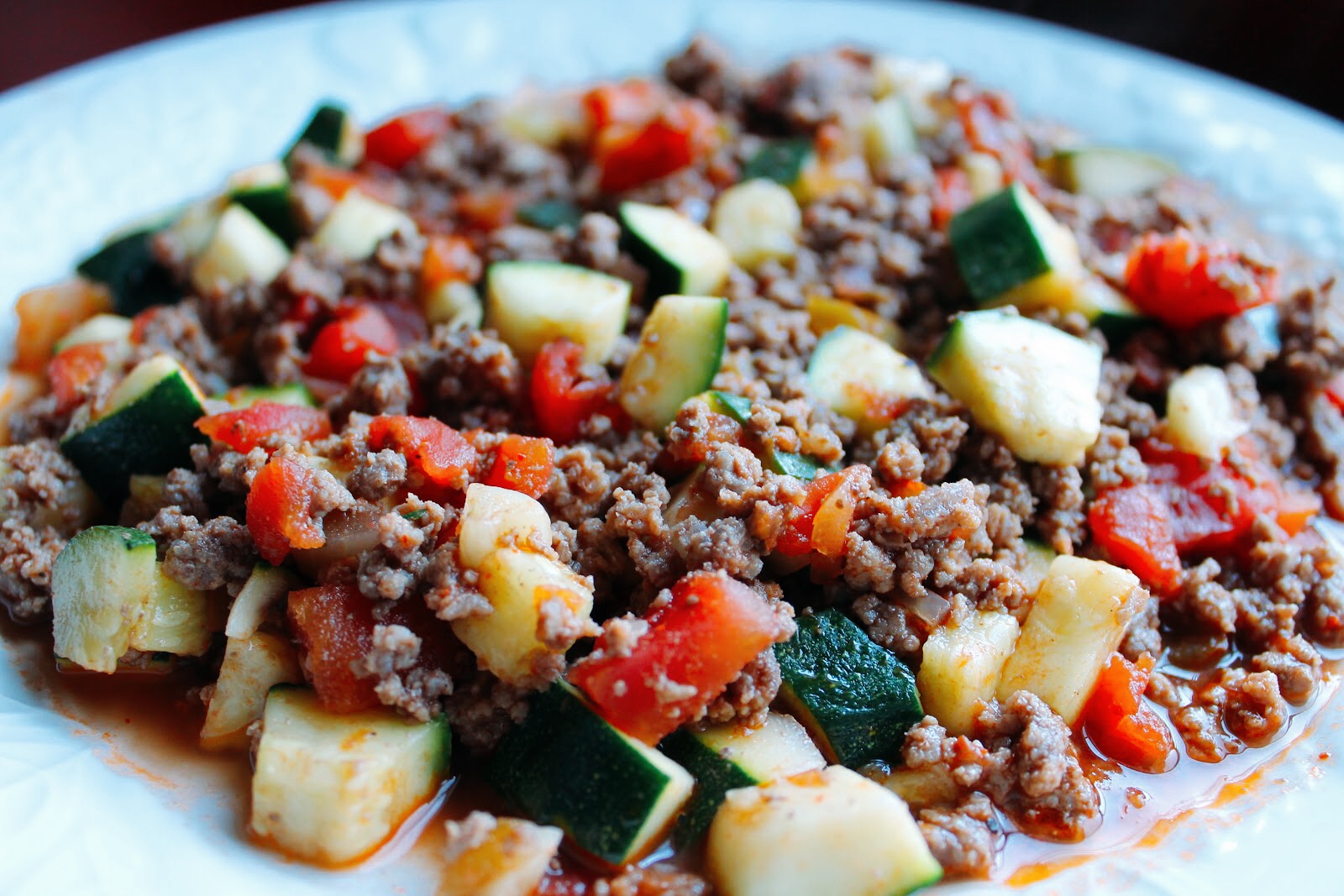 Mexican Beef and Zucchini Skillet Sandy's Kitchen