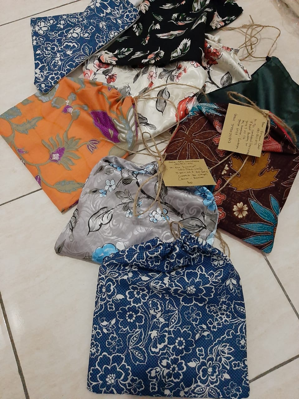 Limbah Plastik Kemasan Kain Perca Cara Golden