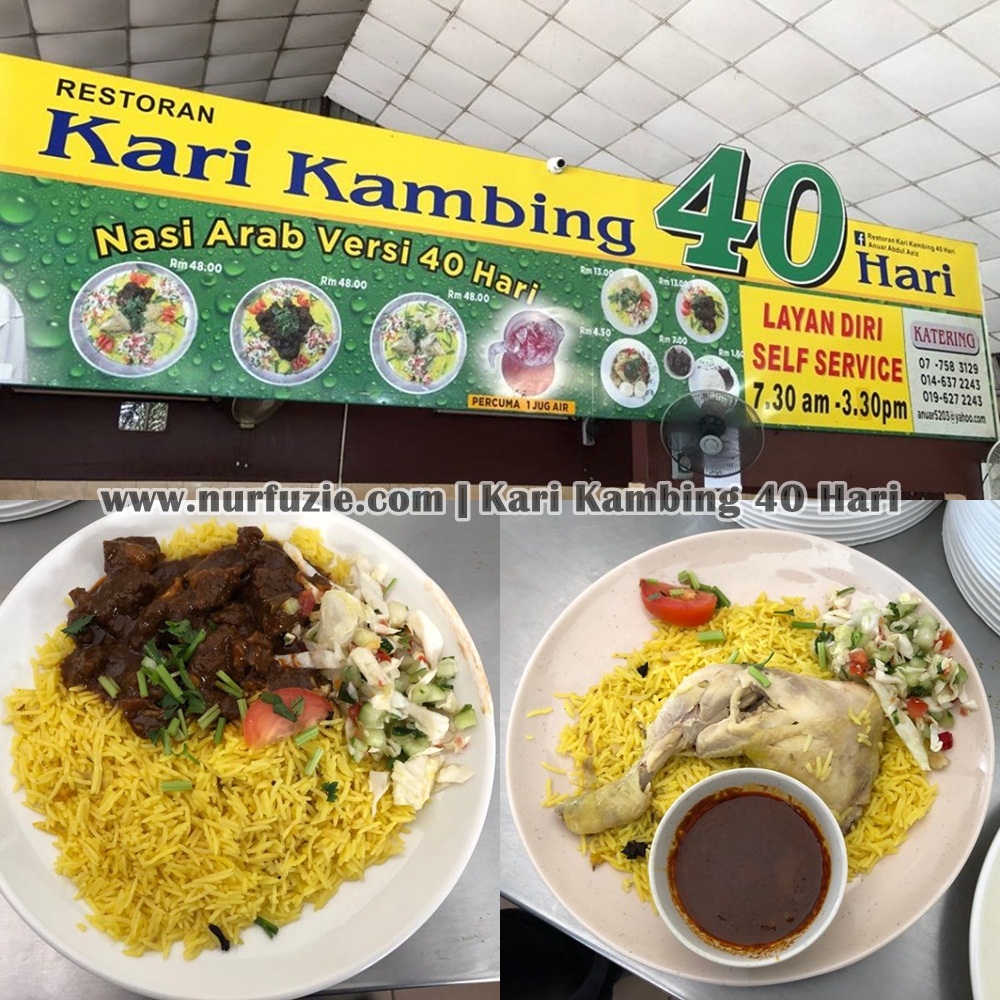 40 hari kambing kari 3 Tempat