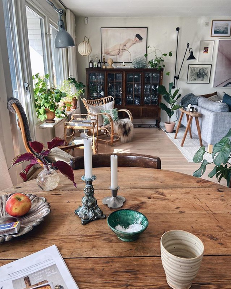 The Cosy & Eclectic Home of a Swedish Stylist