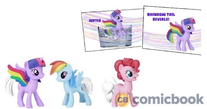 my little pony rainbow tail surprise