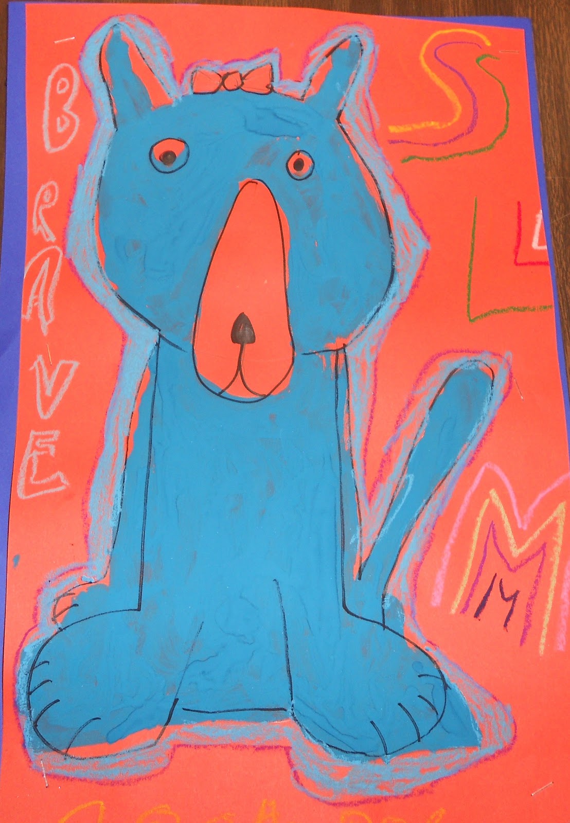 Art is From the Heart Why Is Blue Dog Blue