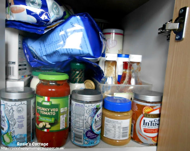 Kitchen Cabinet Re-Organisation: What a mess! Time to get to work.. first I emptied everything out.