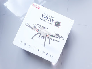 Drone Quadcopter Syma X8HW HD Wifi Camera Hold Altitude FPV Real Time Sisa Stok