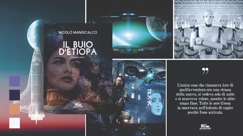 Il buio di Etiopa, il romanzo sci-fi di Nicolò Maniscalco