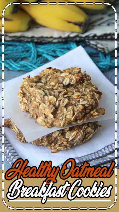 Mom, can we have cookies for breakfast? ..... Yes! I am sure as a parent you have heard this question before. Cookies for breakfast? No WAY! Well, with these Healthy Oatmeal Breakfast Cookies, you can eat cookies