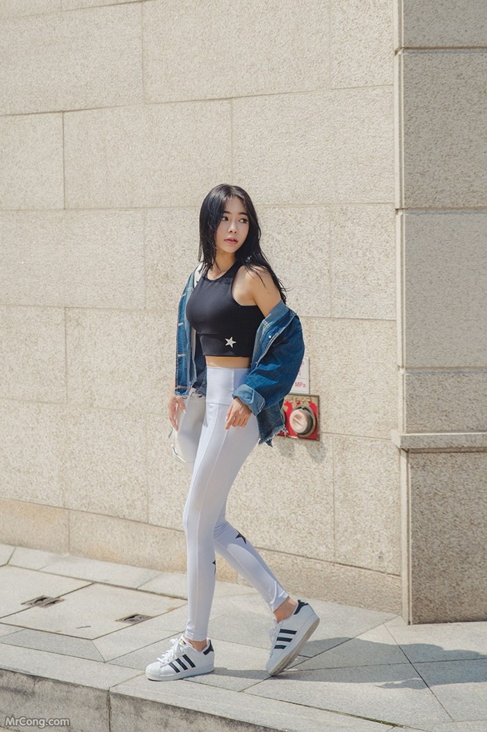 The beautiful An Seo Rin shows off her figure with a tight gym fashion (273 pictures) photo 2-18