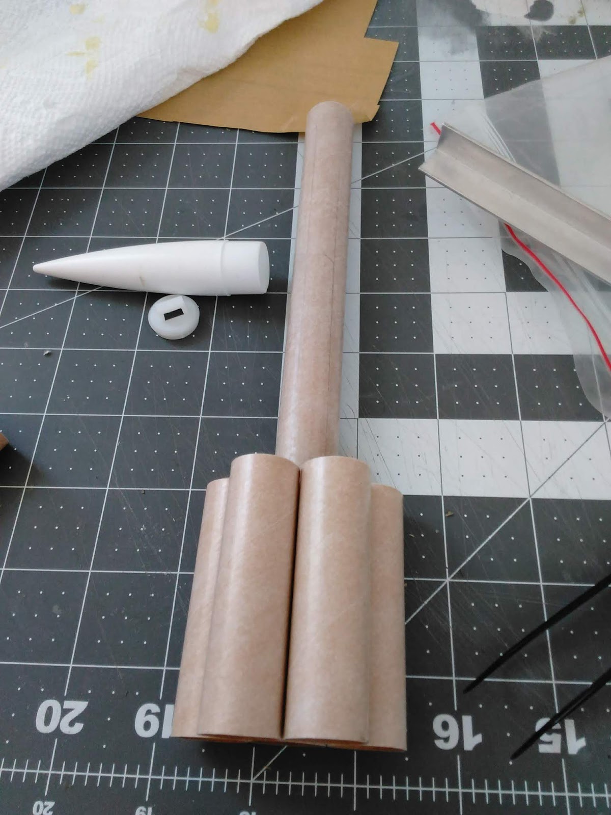 The Rocket N00b The N00b T00b A Quick, Easy, Scratch Built Tube Fin Rocket Part 1 The