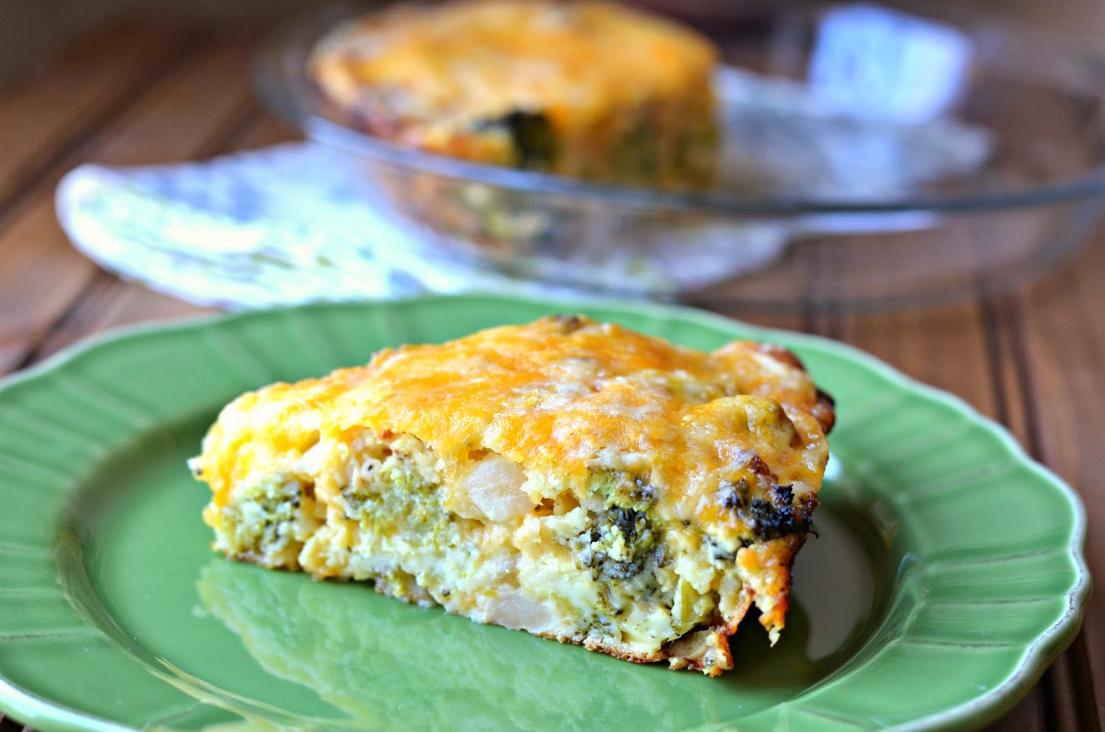 Impossible Broccoli Pie