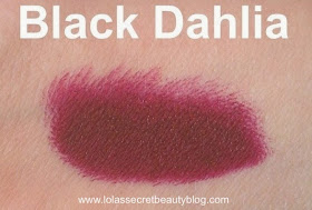 Tom Ford Lip Color Matte in Black Dahlia Swatches (Including Orchid) lola's secret blog