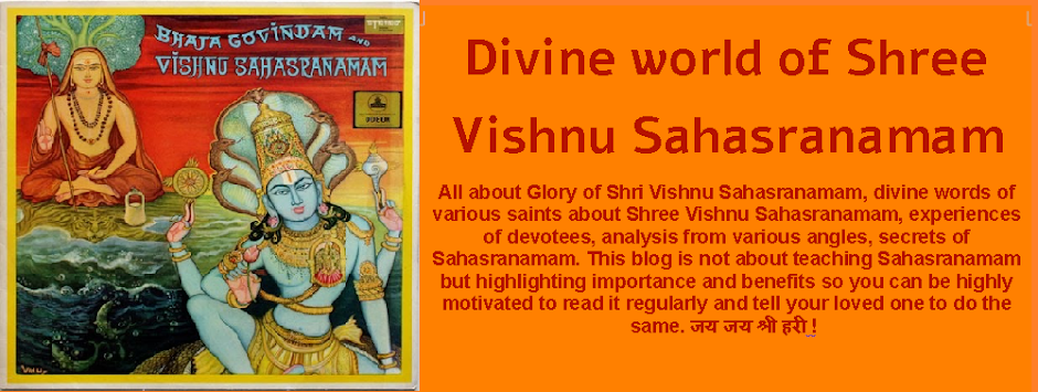 Divine World Of Shree Vishnu Sahasranamam