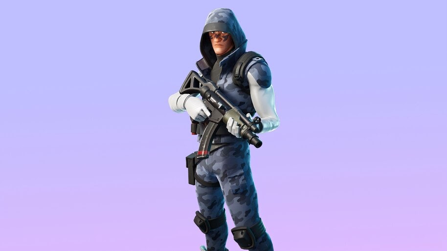 Arctic Intel, Fortnite, Skin, Outfit, 4K, #7.877
