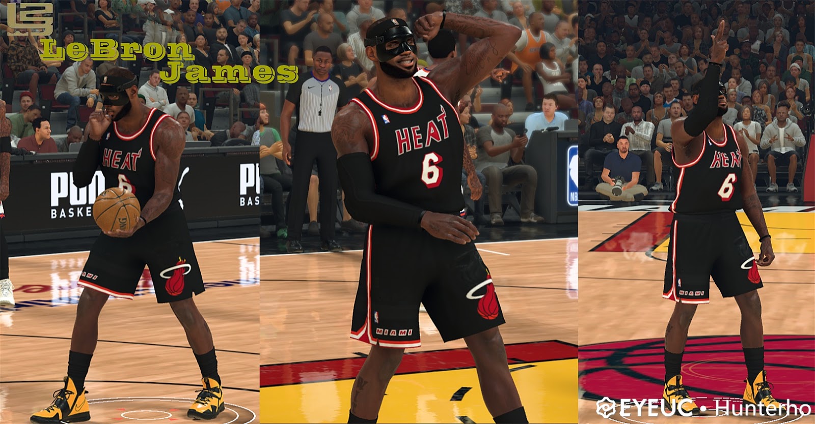 The NBA put the kibosh on LeBron James' black mask