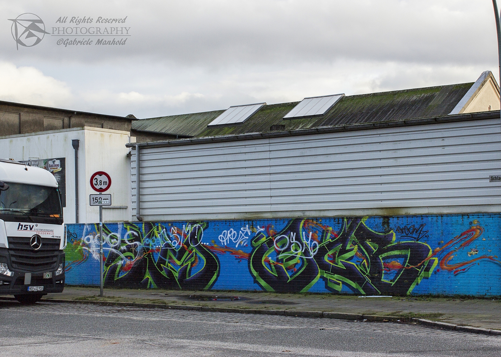 Gabriele Manhold Photography Graffiti Auf Der Mauer