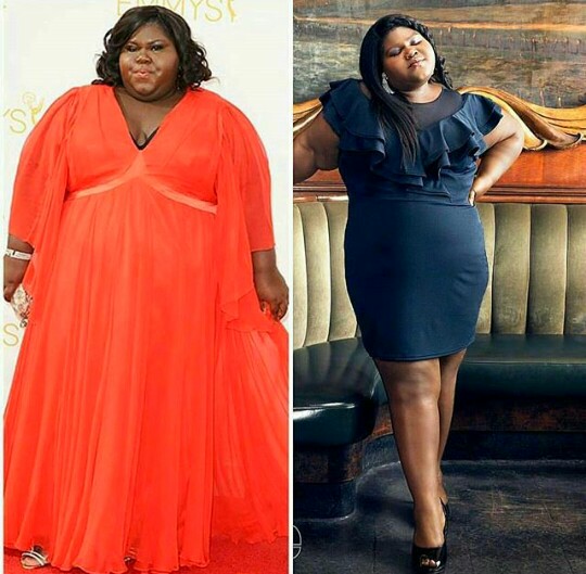 PHOTOS ACTRESS GABOUREY SIDIBE SHOWS OFF NEW LOOK AND WEIGHT LOSS