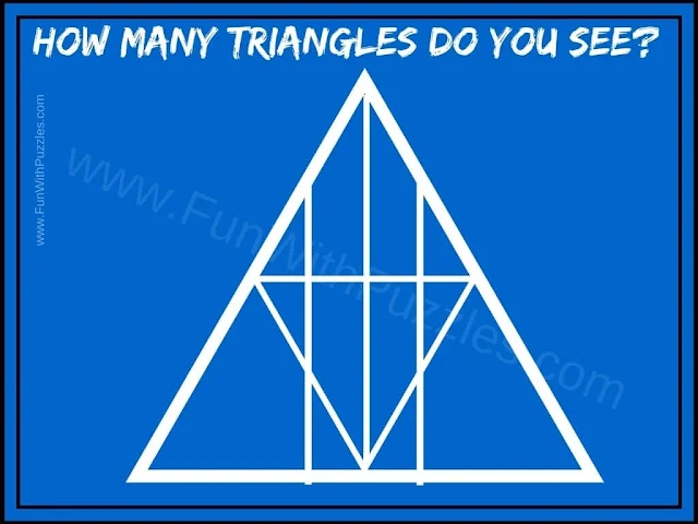 Eye Test Puzzle: How Many Triangles Can You Spot?