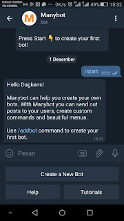 Membuat Bot Telegram