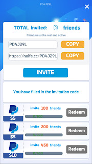 Knife Amazing app invite code