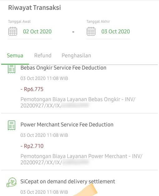 Kasus Pemotongan Ongkir Via Sicepat Tokopedia Harga Aktual Lebih Tinggi Dari Invoice Elppas Story