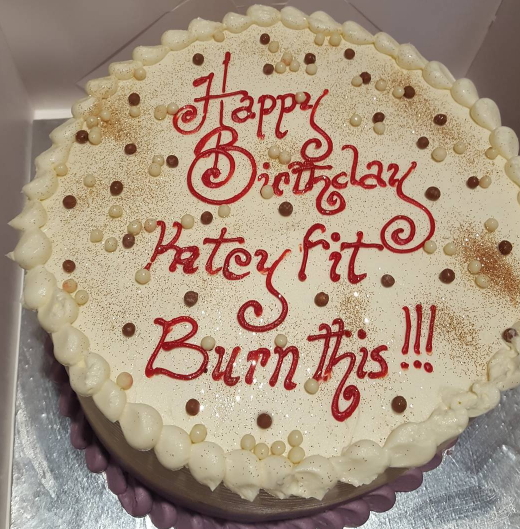 kate henshaw 45th birthday cake