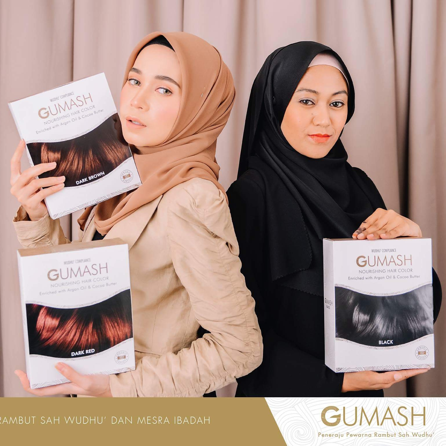 GUMASH HAIR COLOR~ PEWARNA RAMBUT PATUH SYARIAH