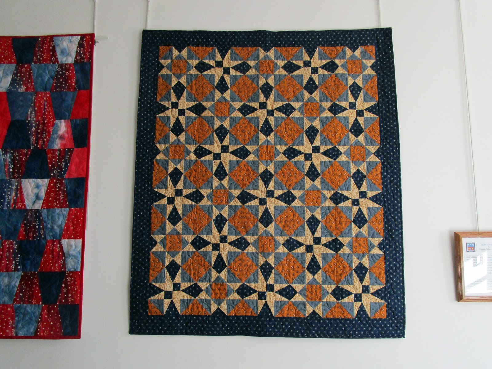 Country School Quilters Quilts for Veterans on Display