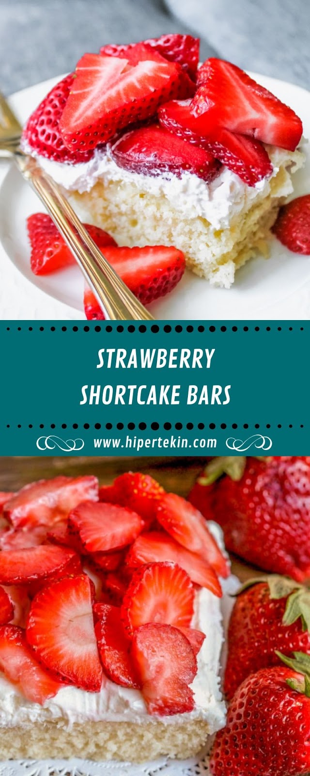 STRAWBERRY SHORTCAKE BARS