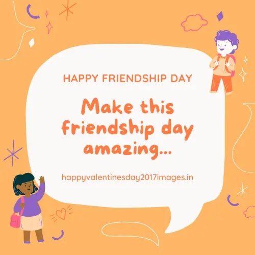 Happy Friendship day Images in Cartoon