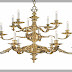 traditional solid brass chandelier ideas