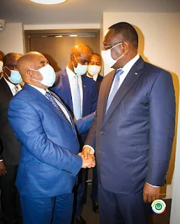New-York : Rencontre du Président AZALI avec le Président du Sénégal