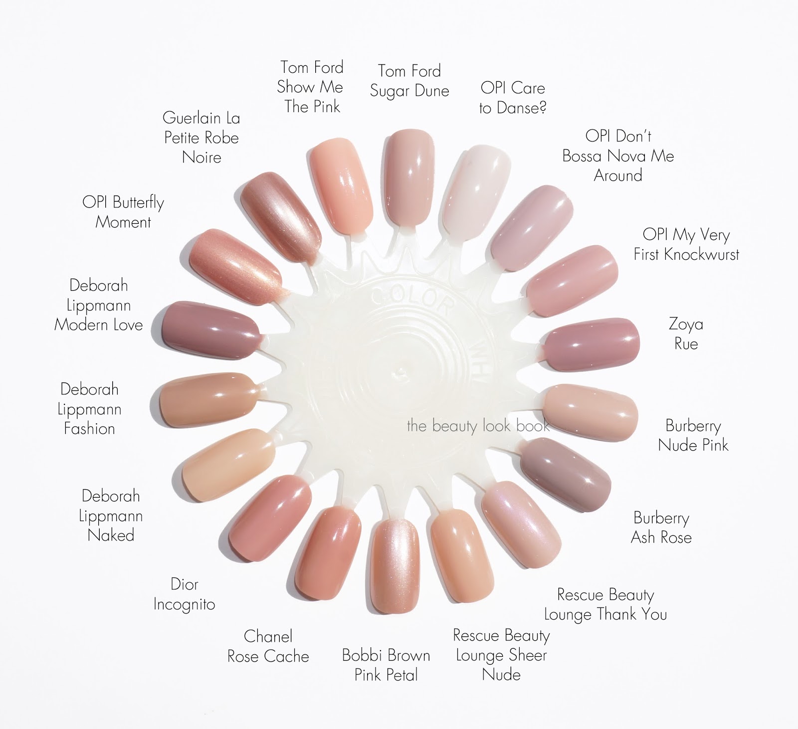 Beauty Look Book Favorite Nude Pink Nail Polishes The Beauty Look Book