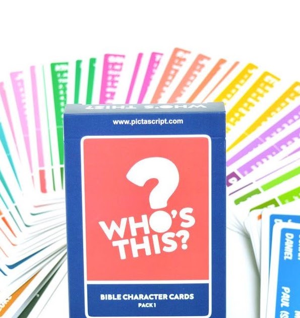 Who's This? Bible Character Card Game