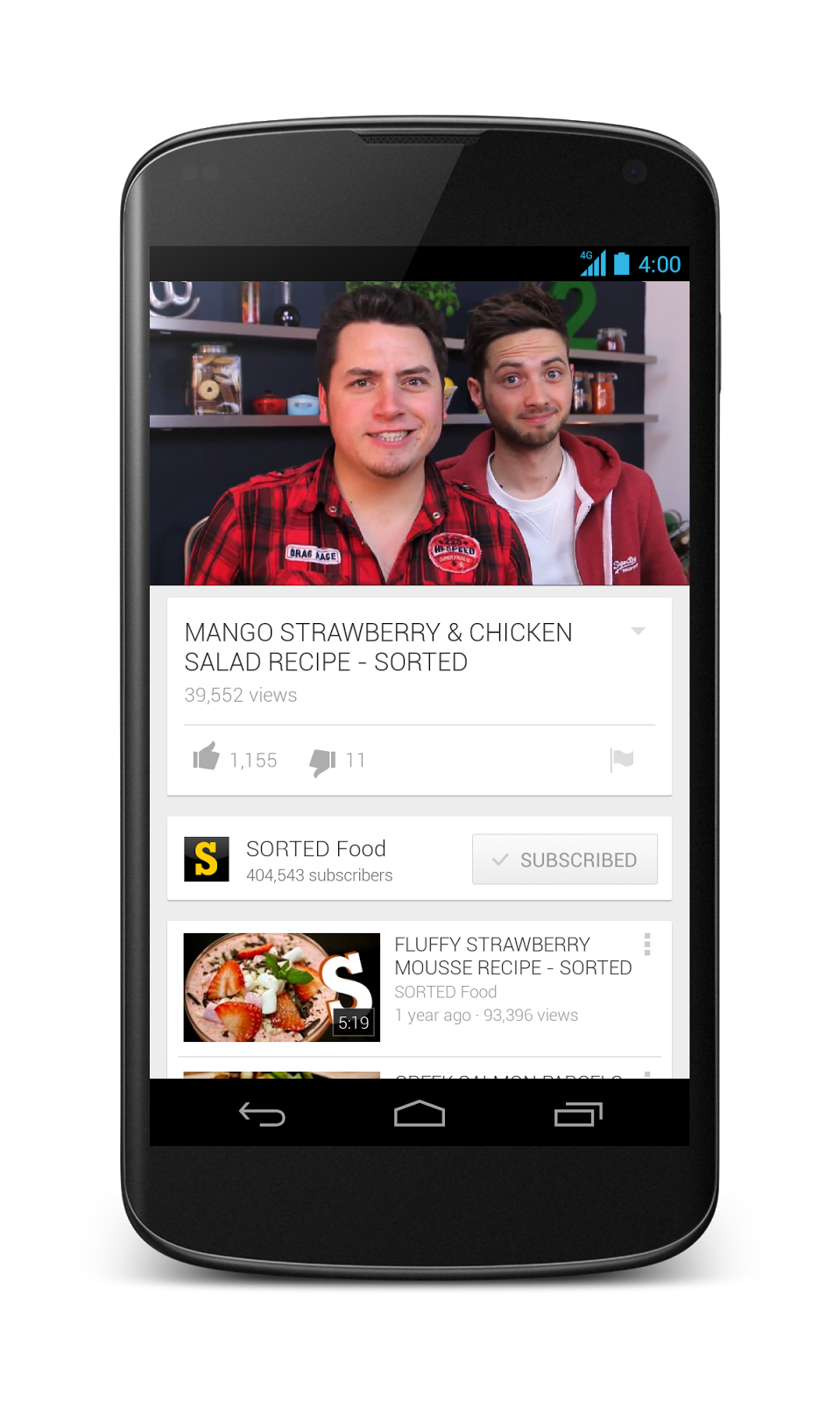 Der offizielle Blog von Google Deutschland YouTube nonstop mit den aktualisierten YouTubeApps