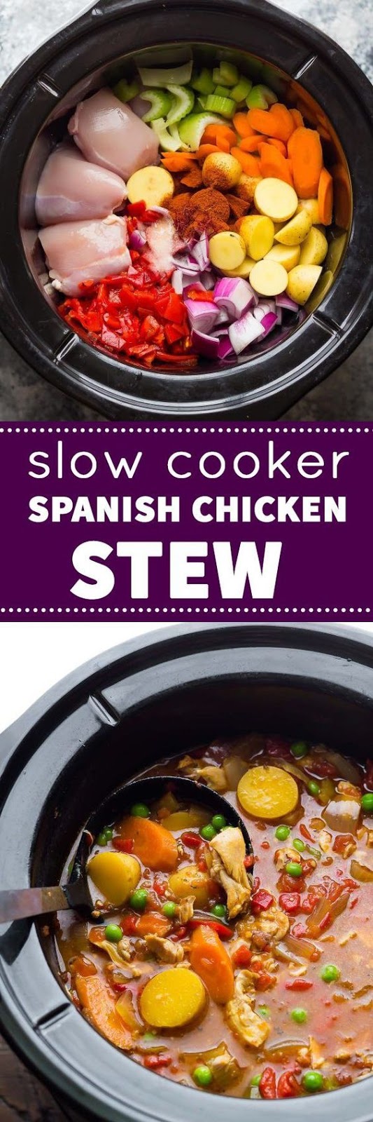 Slow Cooker Spanish Chicken Stew Recipe