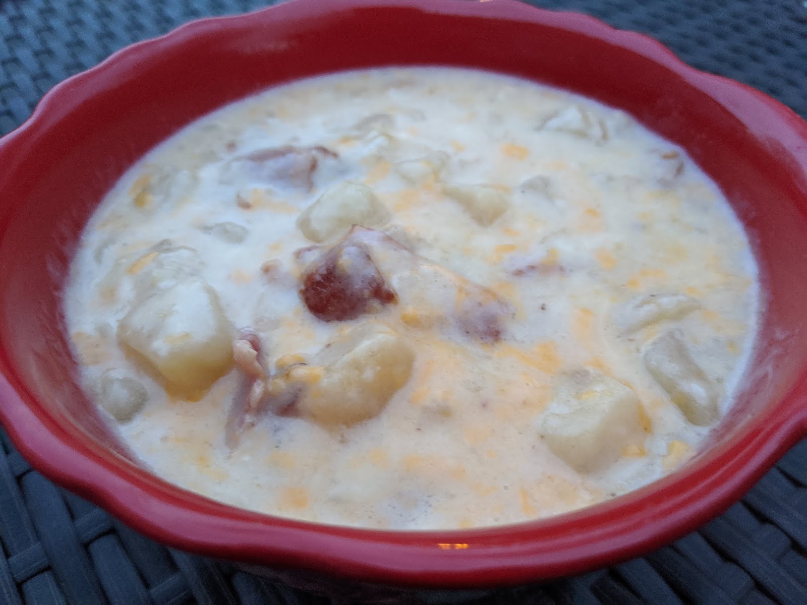 Slow Cooker PotatoBacon Soup