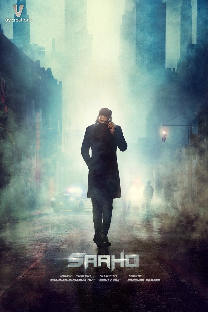 Saaho First Look Movie Poster starring Prabhas.