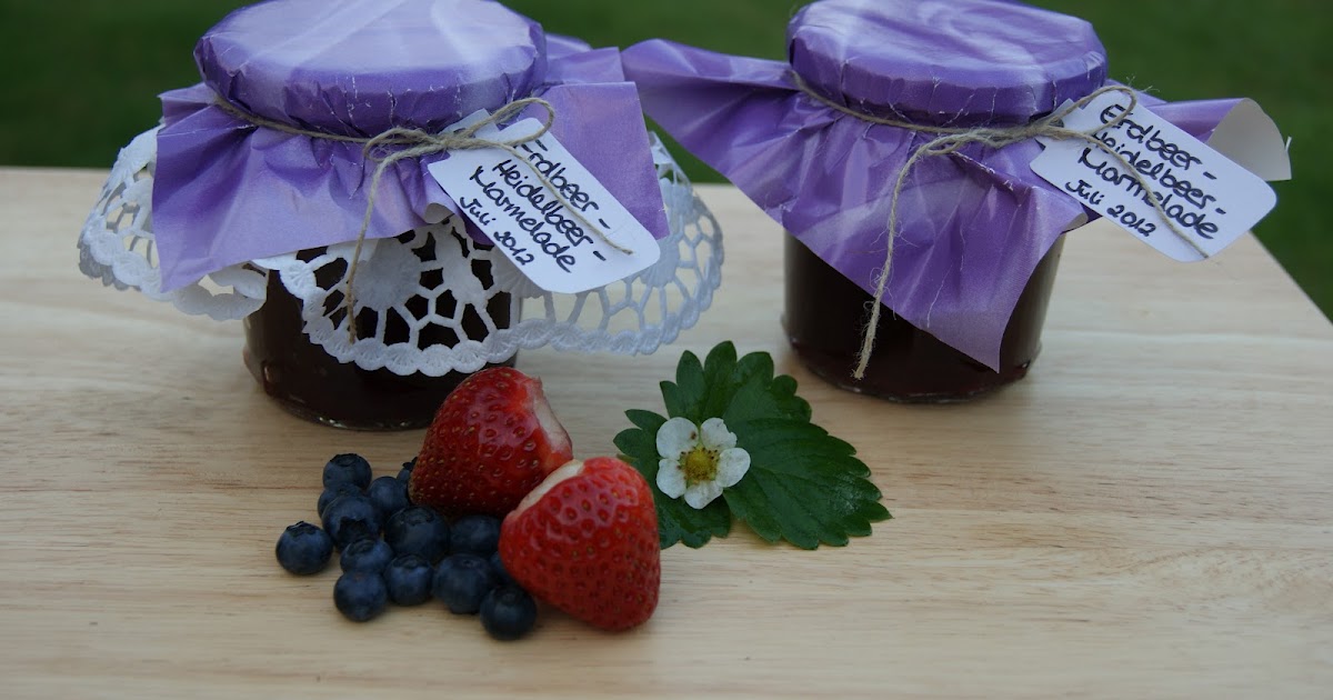 Erdbeer-Heidelbeer-Marmelade - monis_paradise ♥
