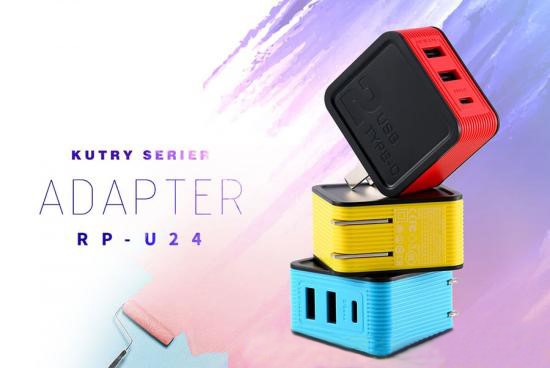 Củ sạc 2 cổng USB Remax RP-U24 Củ sạc 2 cổng USB Remax RP-U24