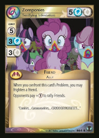 My Little Pony Zomponies, Terrifying Infestation Defenders of Equestria CCG Card